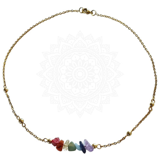 Chakra ketting Goud